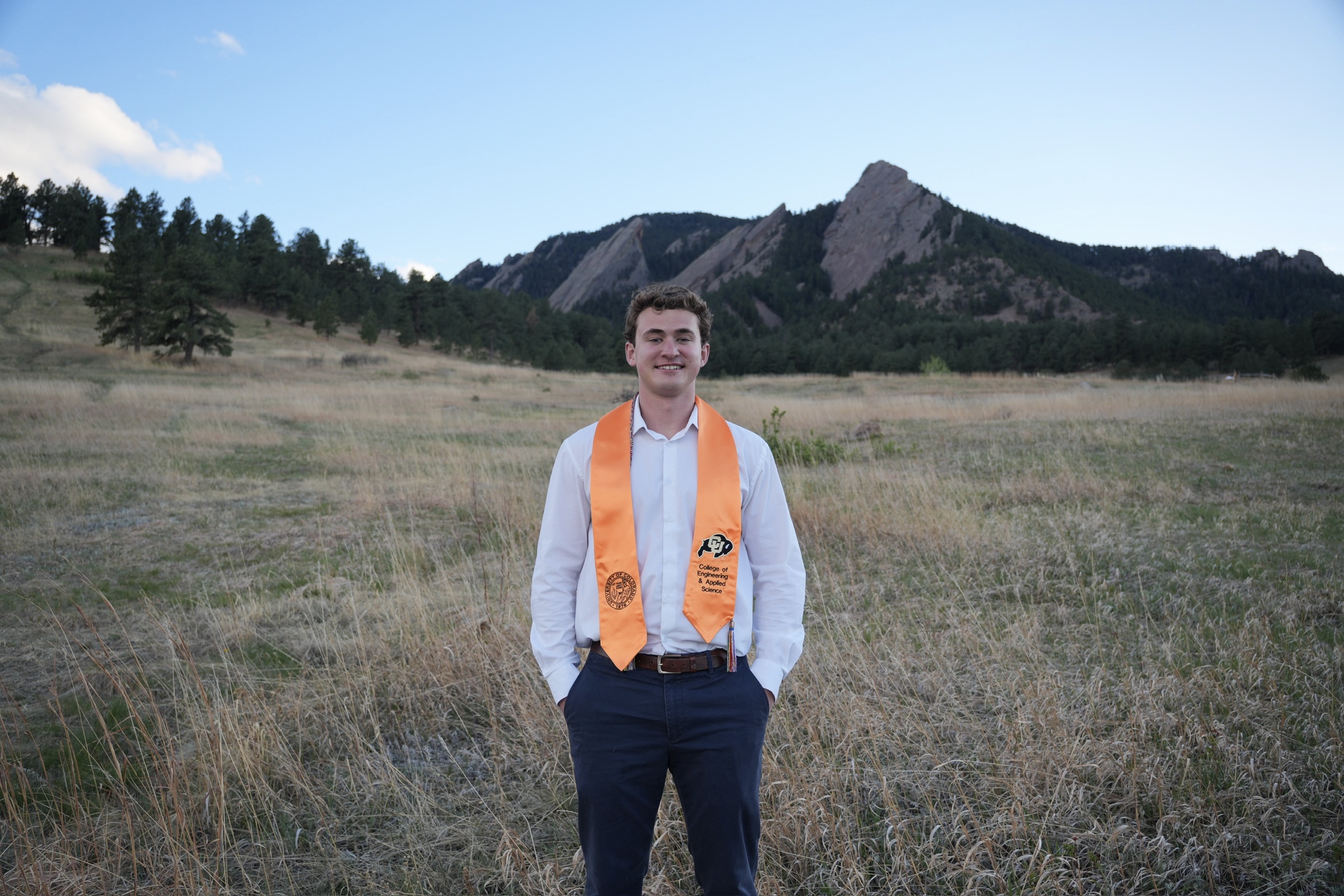 John Schlichting — CU Boulder graduation