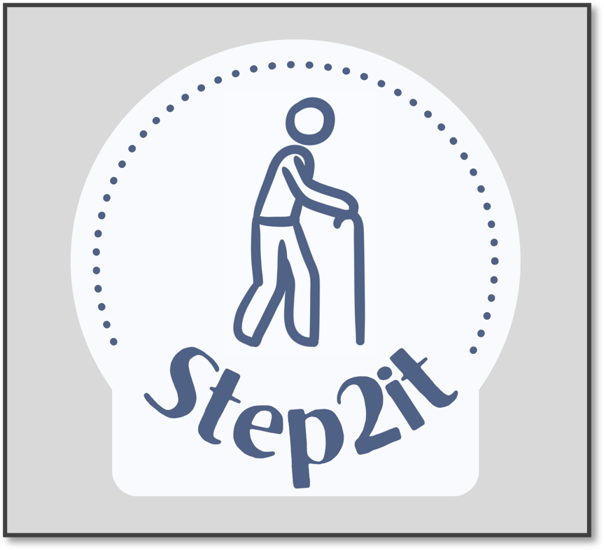 Step2It Cane Logo